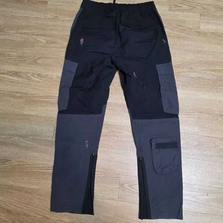 [BUNJANG] Jordan Travis Scott Washed Cargo Pants Black/Gray / (s)조던x트래비스스캇 워시드 카고 팬츠 블랙/그레이