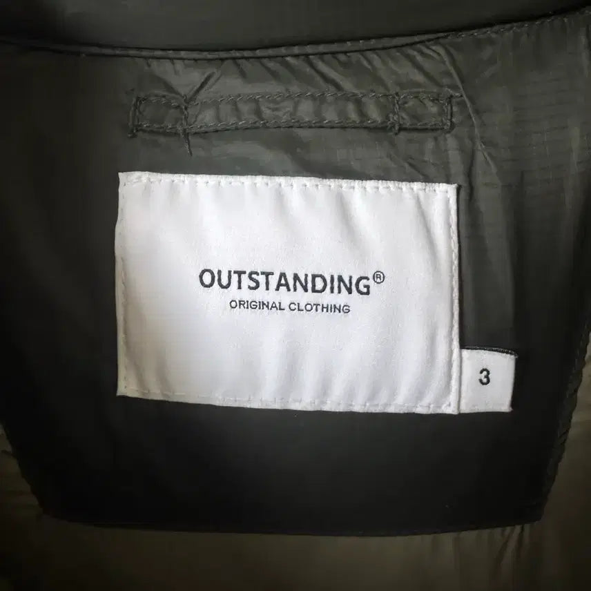 [BUNJANG] [3] Outstanding Karakoram Down Padding Parka Olive / [3]아웃스탠딩 카라코람 다운 패딩 파카 올리브
