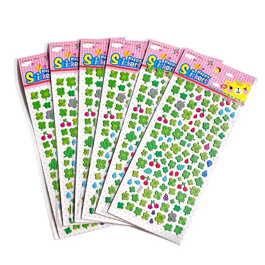 [BUNJANG] NCT Cherry Clover 3D Sticker / 네잎클로버 체리 입체 스티커
