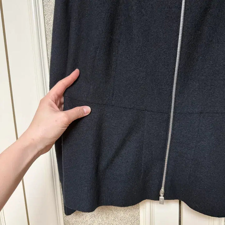 [BUNJANG] Geiger Black Zip-up Cardigan / 가이거Geiger 가디건 블랙 집업