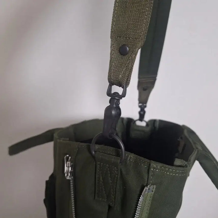 [BUNJANG] Porter Flying Ace 2-way Tote Bag / 포터 플라잉 에이스 2way 토트백 카키