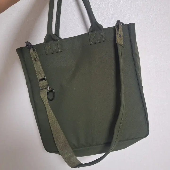 [BUNJANG] Porter Flying Ace 2-way Tote Bag / 포터 플라잉 에이스 2way 토트백 카키
