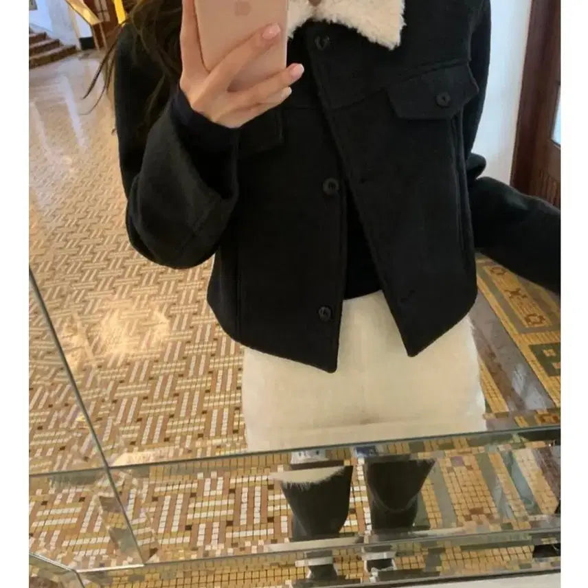 [BUNJANG] Lilicoats Ronnie Short Jacket / 릴리코츠 로니 숏자켓