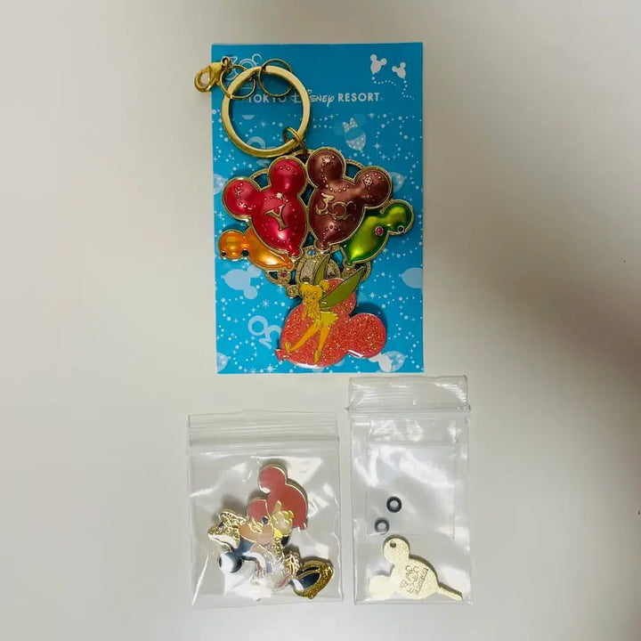 [BUNJANG] Character Keyring - Tinkerbell & Minnie Mouse / 도쿄 디즈니랜드 30주년 기념 키링 캐릭터키링 팅커벨 미니마우스