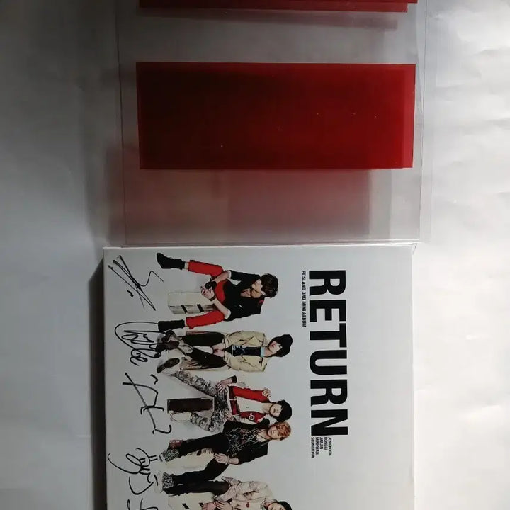 보이그룹.FTISLAND.앨범 싸인반.DVD.