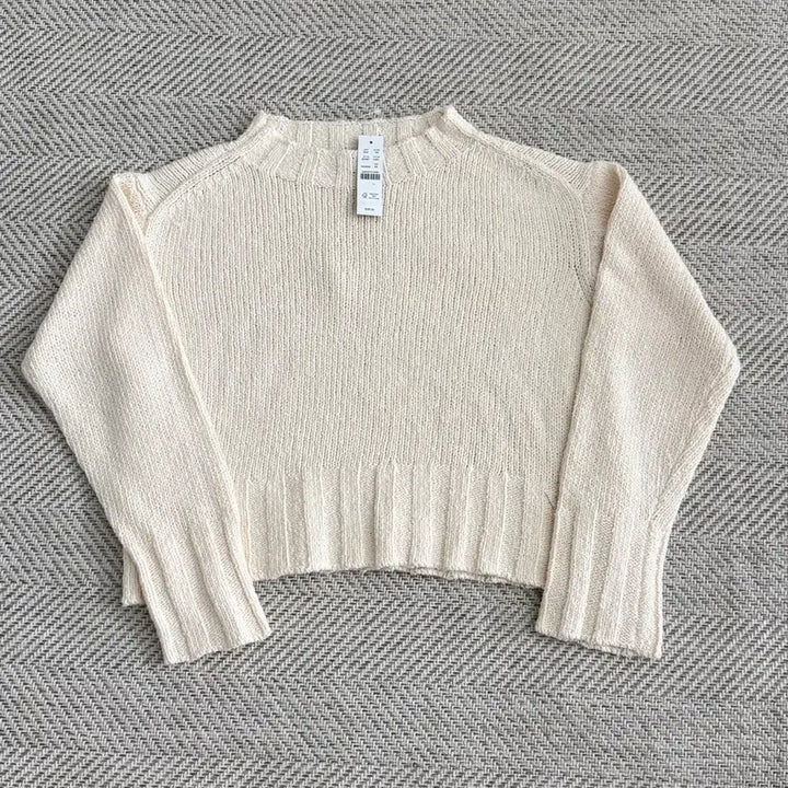[BUNJANG] J.Crew Ivory Knit Sweater / 제이크루 아이보리 니트 스웨터