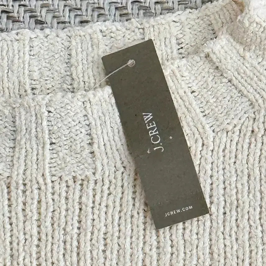 [BUNJANG] J.Crew Ivory Knit Sweater / 제이크루 아이보리 니트 스웨터