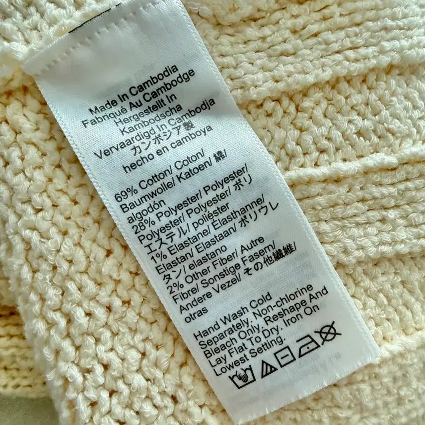 [BUNJANG] J.Crew Ivory Knit Sweater / 제이크루 아이보리 니트 스웨터