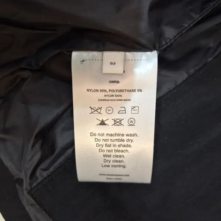 [BUNJANG] Ourselfs Mark Duck Down Padded Vest / 아워셀브스 덕다운 Mark 패딩조끼 블랙 (2 Size)