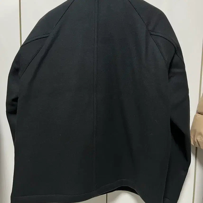 [BUNJANG] Eastlogue Melton Wool Fireman Jacket Black L / (새상품)이스트로그 멜톤 울 파이어맨 자켓 블랙 L