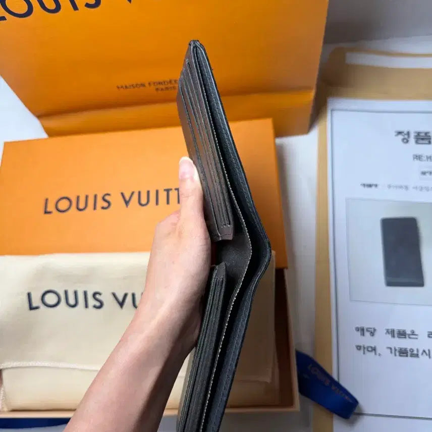 [SOLD OUT] [A급/정품]루이비통 슬렌더 월릿 모노그램 이클립스 풀박스