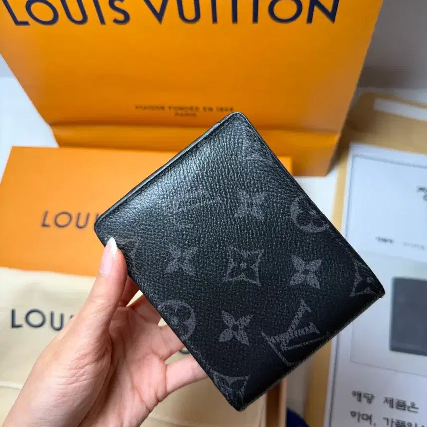 [SOLD OUT] [A급/정품]루이비통 슬렌더 월릿 모노그램 이클립스 풀박스