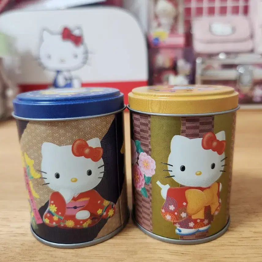 [BUNJANG] Hello Kitty Vintage Tin Case / 일괄)헬로키티 고전틴케이스