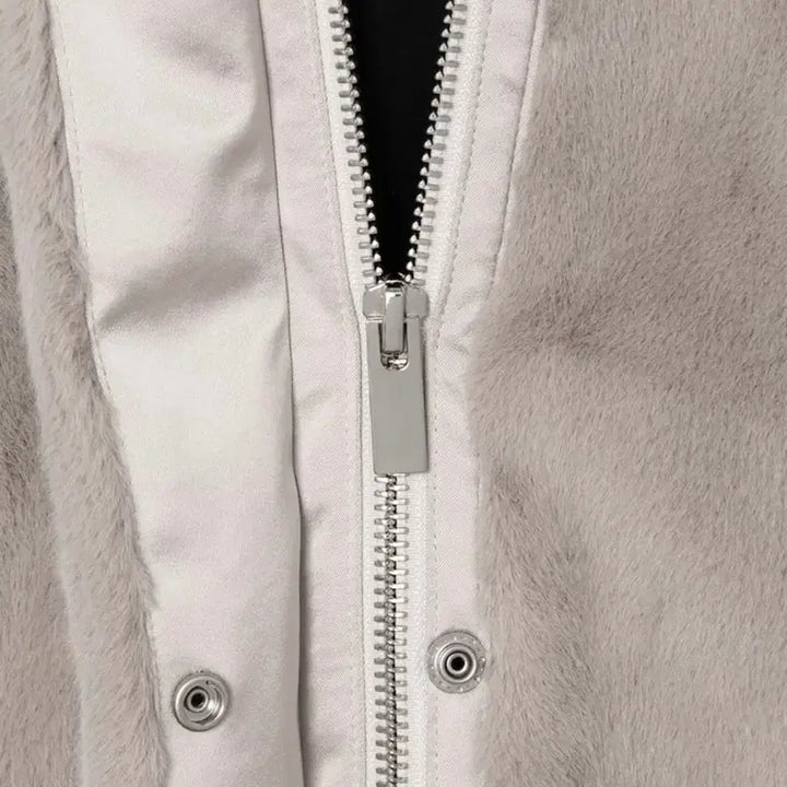 [BUNJANG] Theory S Beige Fur Jacket / 오늘만 특가>(새상품) Theory 띠어리 퍼 자켓 S