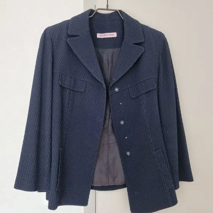 [BUNJANG] Son Jung Wan Navy Jacket / 정품 손정완 네이비자켓