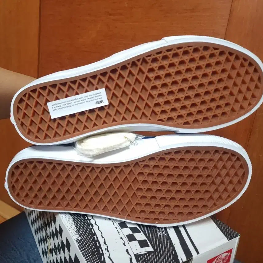 [BUNJANG] Vans Leather Sneakers / 반스 소가죽 265 270 275 280 스니커즈 운동화 새상품