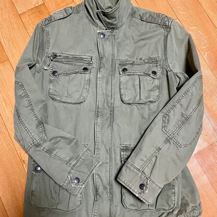 [BUNJANG] Lucky Brand M65 Field Jacket / [M-100] 럭키브랜드 카키 M65 야상 자켓