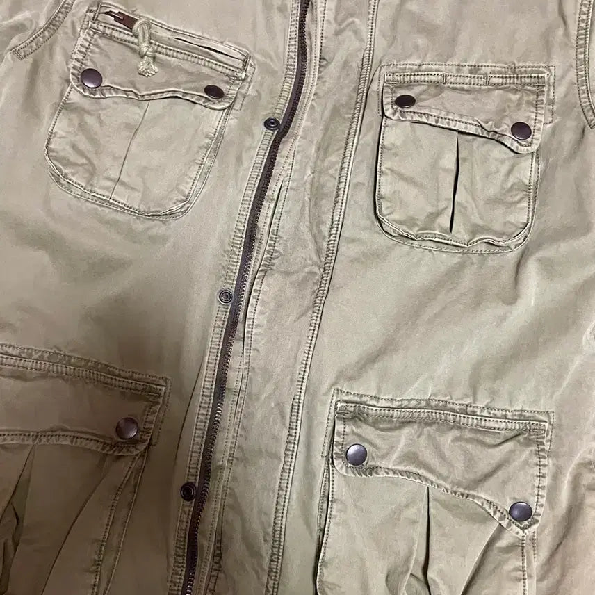 [BUNJANG] Lucky Brand M65 Field Jacket / [M-100] 럭키브랜드 카키 M65 야상 자켓