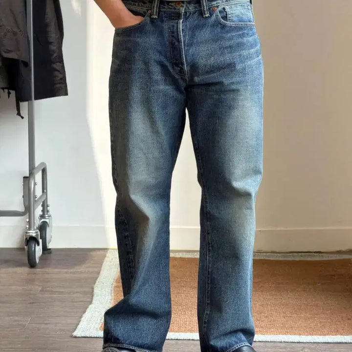 [BUNJANG] Interim Kibata Shuttle 1943 Denim / 인테림 키바타 셔틀 1943 데님