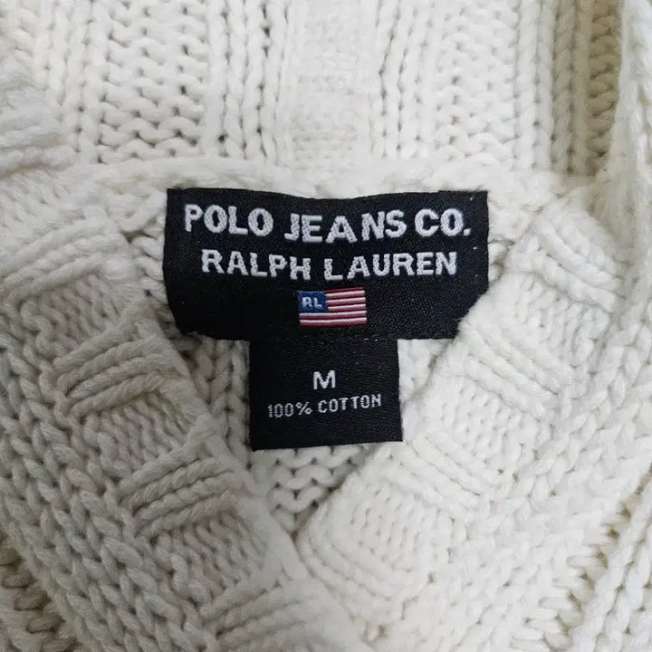 [BUNJANG] Ralph Lauren American Flag Knit Sweater / 폴로진스 랄프로렌 성조기 니트