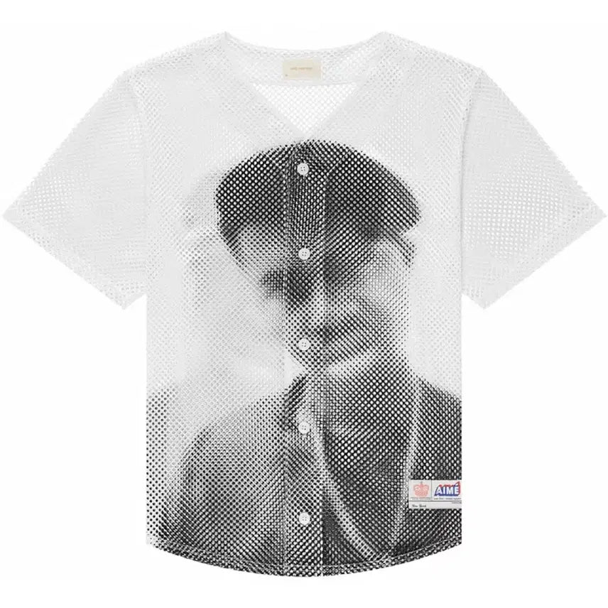 [BUNJANG] Aim Leon Dore Genesis Mesh Baseball Jersey / 에임레온도르 제네시스 메쉬 베이스볼 져지