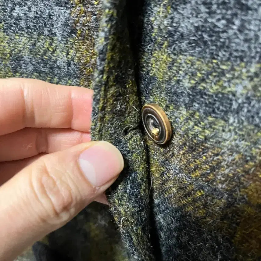 [BUNJANG] Harris Tweed Chore Coat 110 / 해리스트위드 초어 코트 110