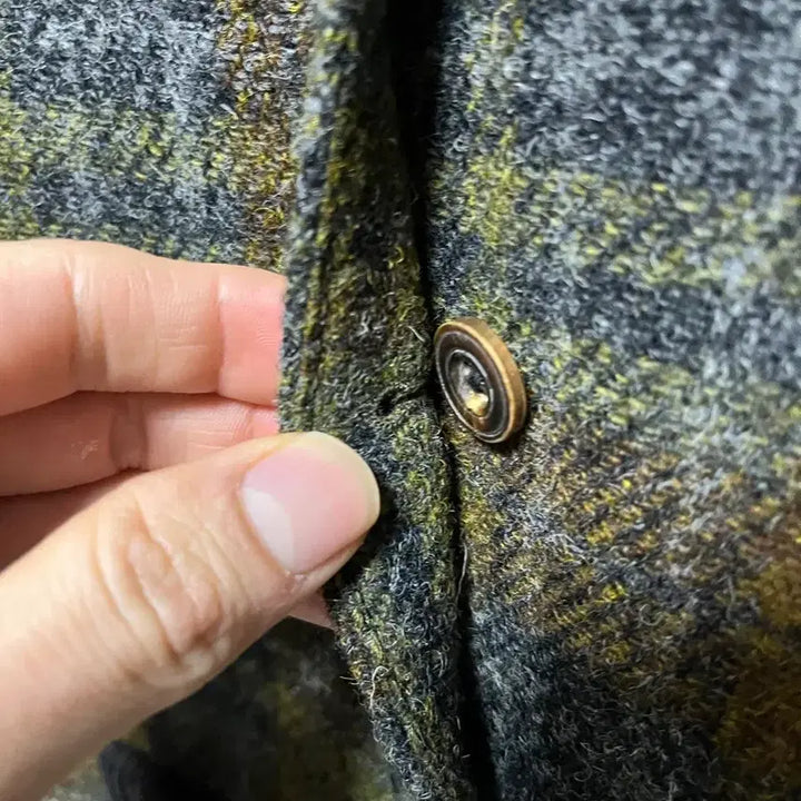 [BUNJANG] Harris Tweed Chore Coat 110 / 해리스트위드 초어 코트 110