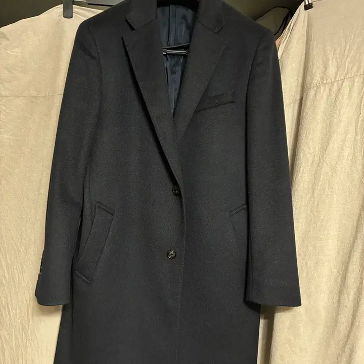 [BUNJANG] Basso Cashmere Long Single Blazer Coat / Basso 100 캐시미어 롱 싱글 블레이저 코트