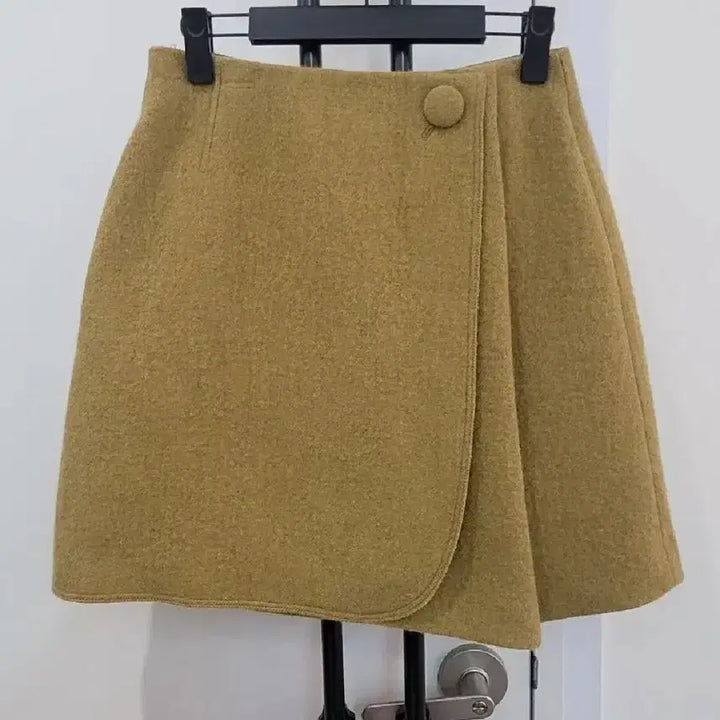 [BUNJANG] MINE Wool Blend Mini Skirt / 22 마인 울블렌드 스커트