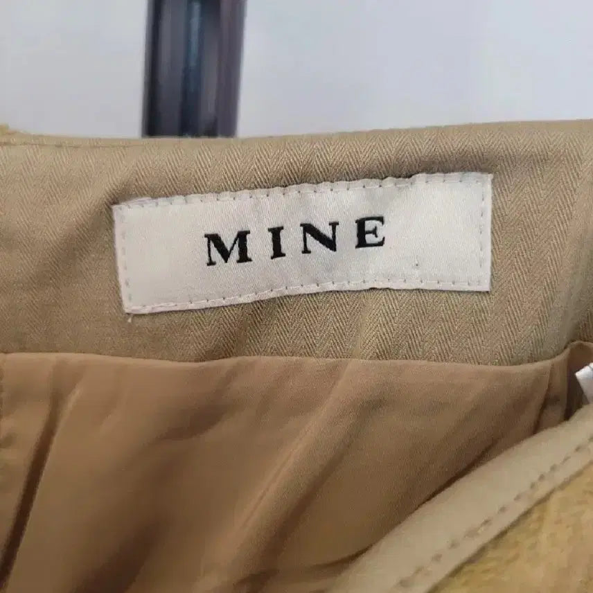 [BUNJANG] MINE Wool Blend Mini Skirt / 22 마인 울블렌드 스커트