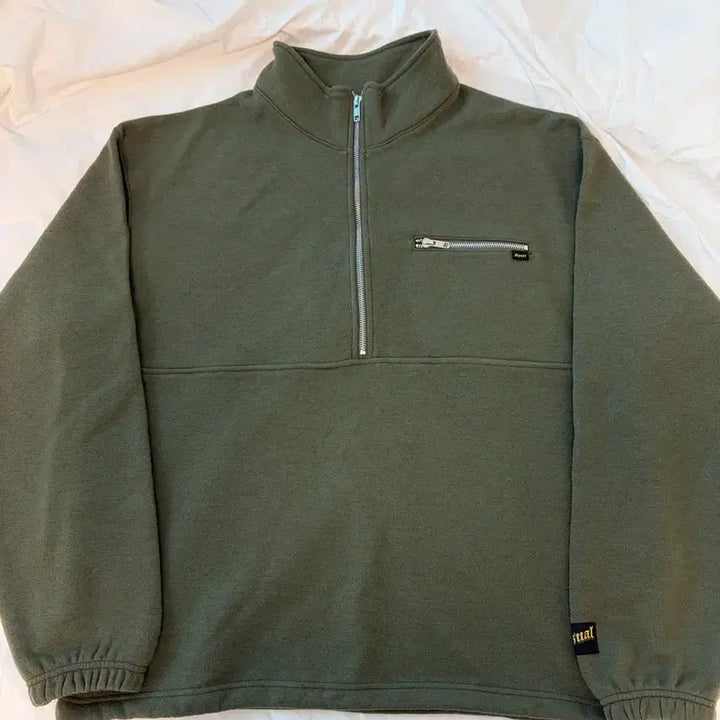 [BUNJANG] Heritagefloss Sport Wool Half-Zip Pullover / 헤리티지플로스 스포츠 울 하프집