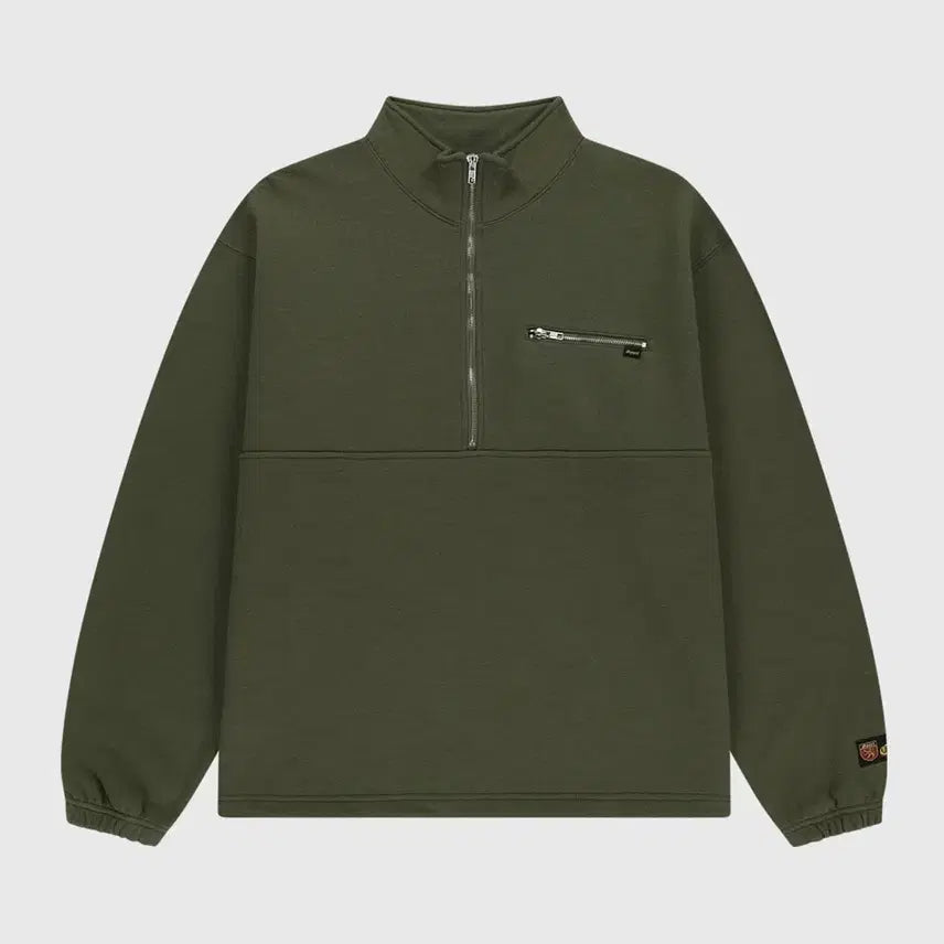 [BUNJANG] Heritagefloss Sport Wool Half-Zip Pullover / 헤리티지플로스 스포츠 울 하프집