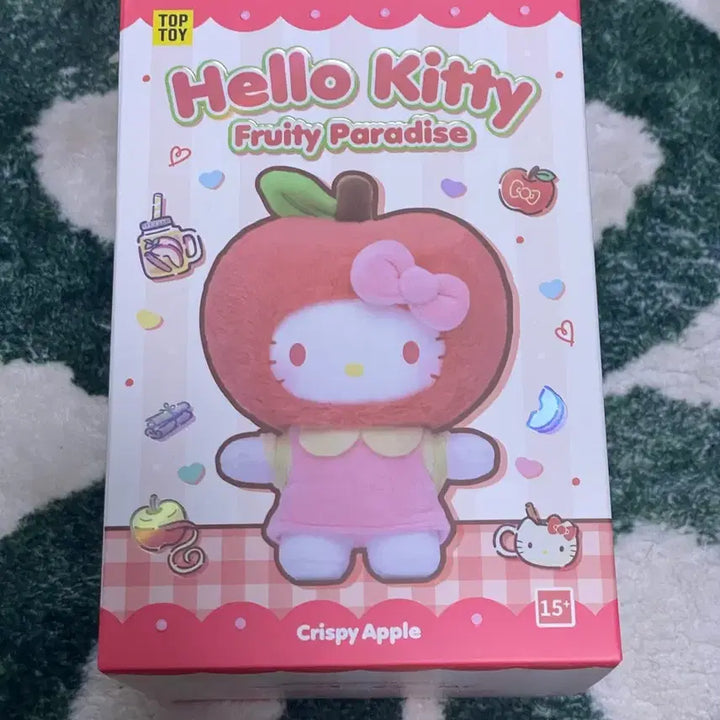 [BUNJANG] TopToy Sanrio Hello Kitty Fruit Kitty Keyring Doll / 미개봉) 탑토이 산리오 헬로키티 과일키티 키링 인형 지그재그 에이블리