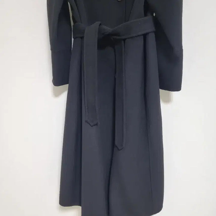 [BUNJANG] Handmade Wool Blend Long Coat / 울90% 핸드메이드 롱 코트