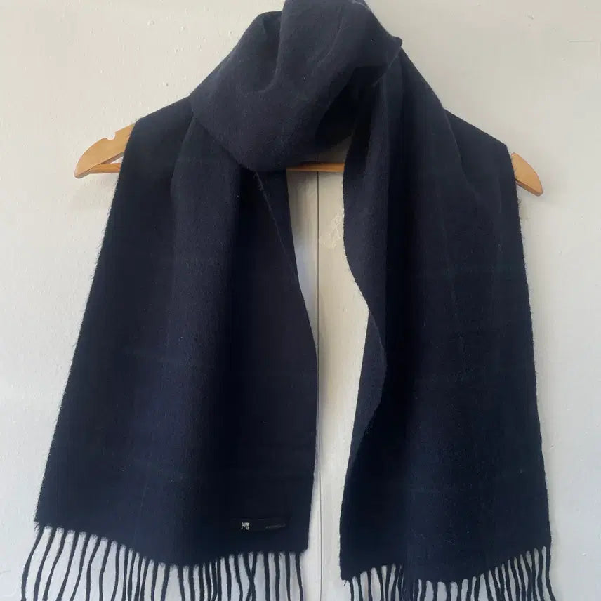 [BUNJANG] Beanpole Cashmere 100% Big Check Muffler / 빈폴 캐시미어100 빅체크 머플러