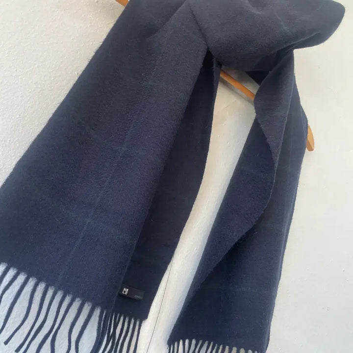 [BUNJANG] Beanpole Cashmere 100% Big Check Muffler / 빈폴 캐시미어100 빅체크 머플러