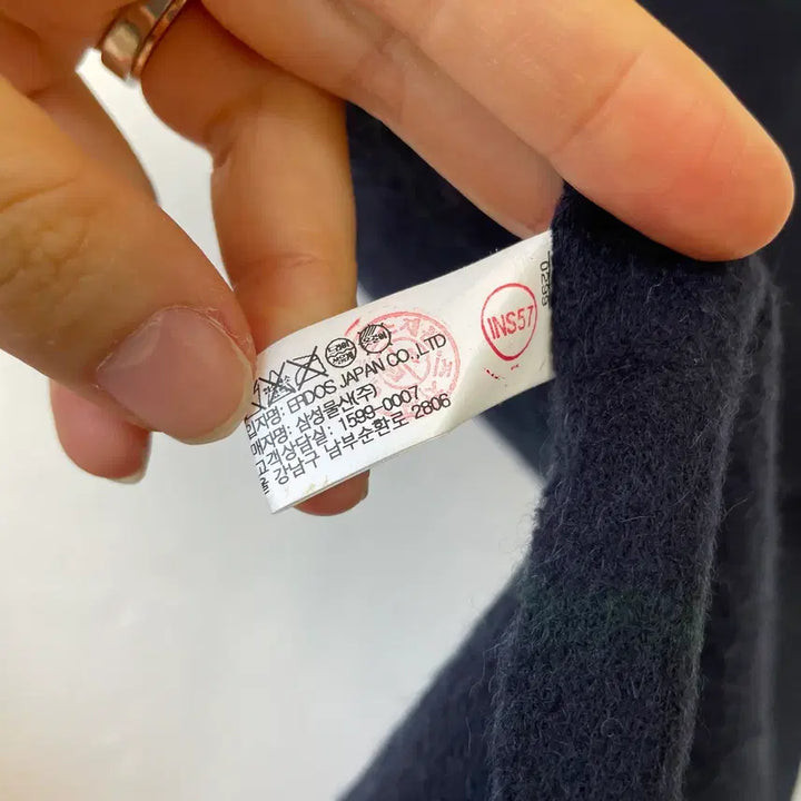 [BUNJANG] Beanpole Cashmere 100% Big Check Muffler / 빈폴 캐시미어100 빅체크 머플러