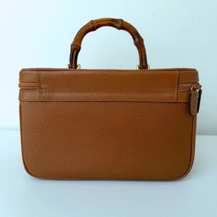 [BUNJANG] Gucci Bamboo Vanity Bag / 구찌 빈티지 뱀부 대나무 토트 베니티백 메이크업박스