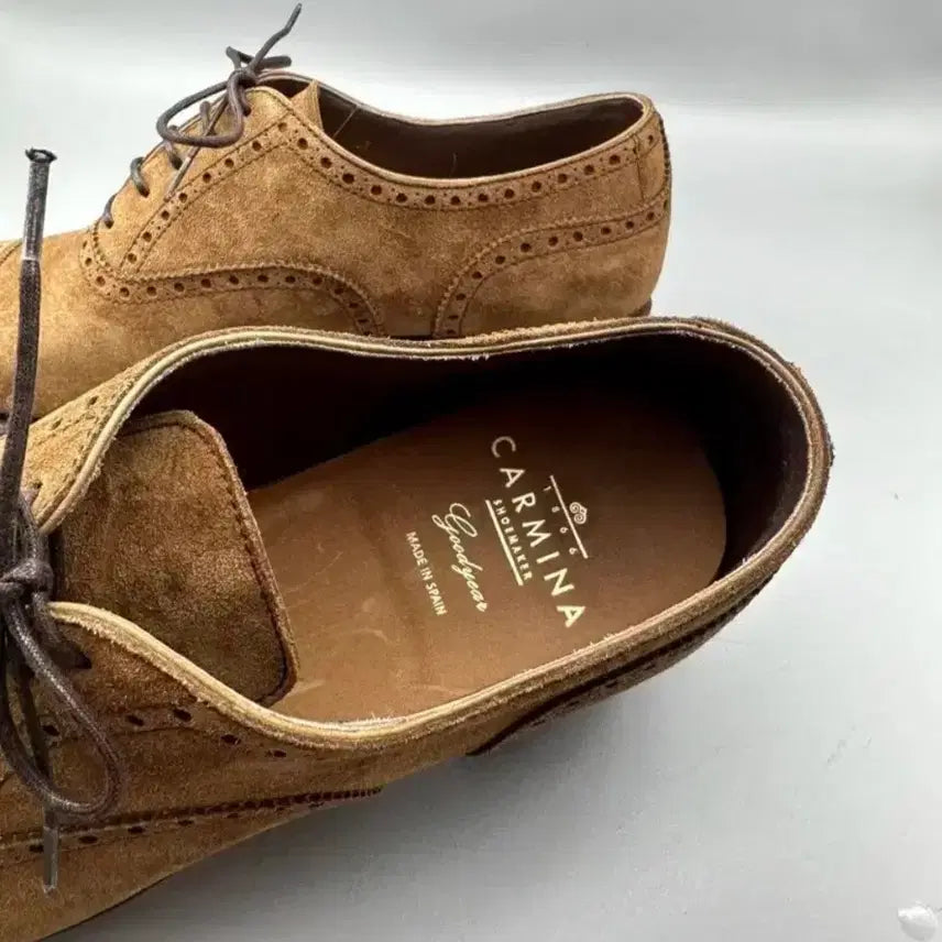 [BUNJANG] Carmina Suede Shoes / 까르미나 스웨이드 구두