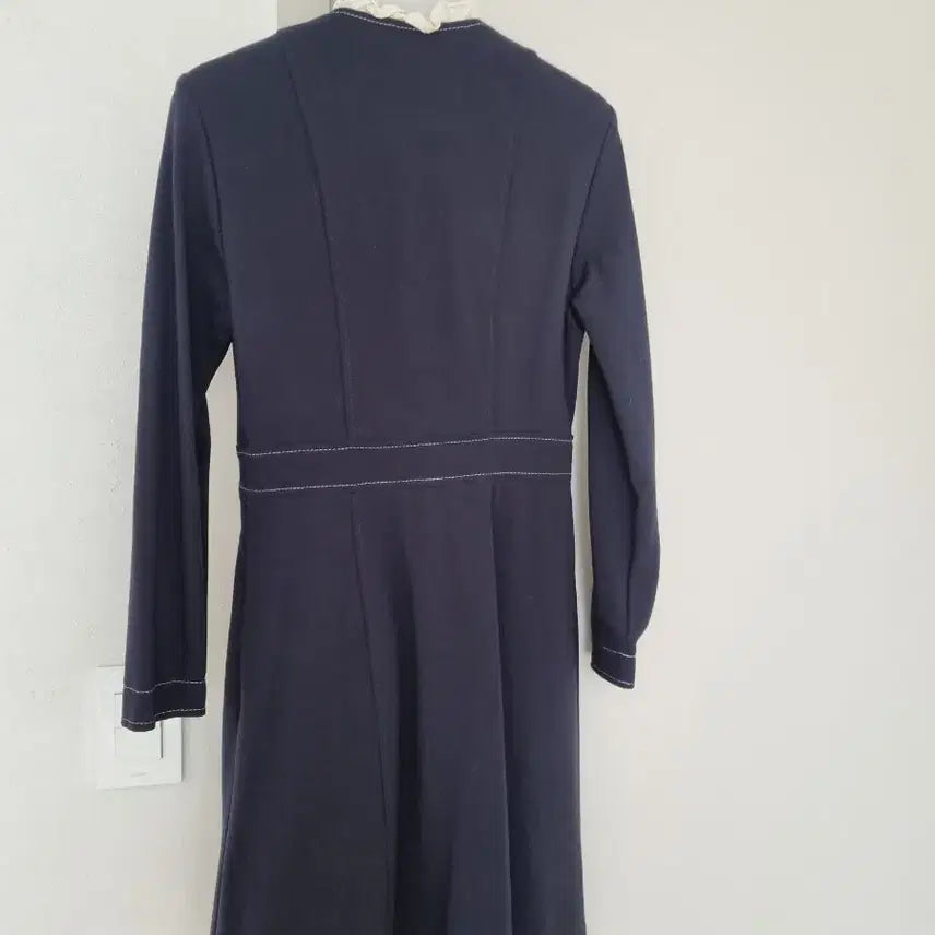 [BUNJANG] Sandro Navy Dress / 정품 산드로 네이비 원피스