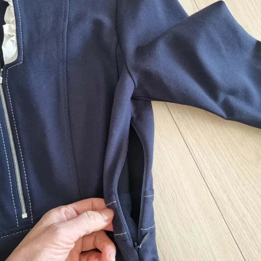 [BUNJANG] Sandro Navy Dress / 정품 산드로 네이비 원피스