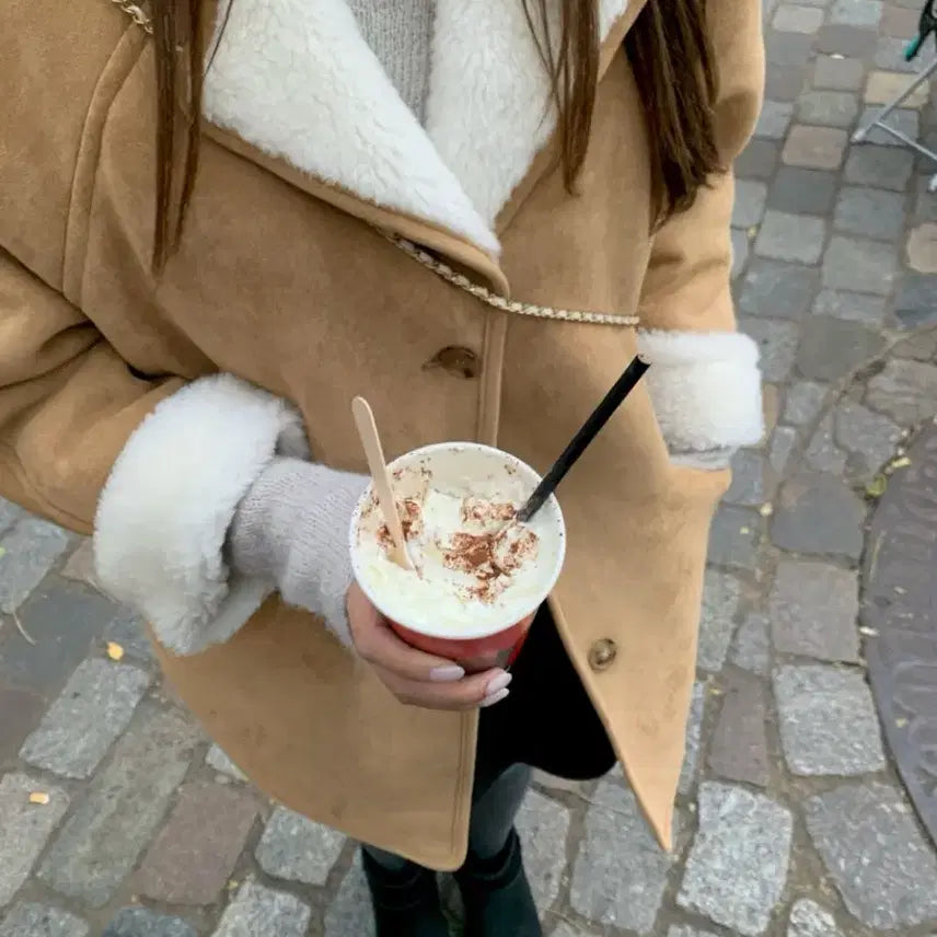 [BUNJANG] リエッテ Alp Wool Mustang Jacket / 새상품! 택포! 리에뜨 알프 울 무스탕 자켓