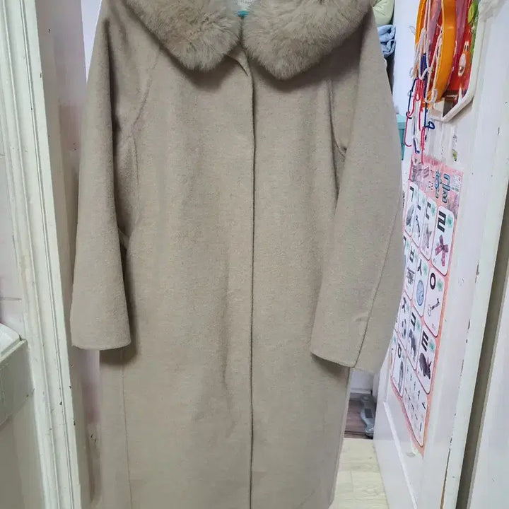 [BUNJANG] Plastic Island Saga Fox Wool Coat M Size / 플라스틱 아일랜드 사가폭스 울코트 m사이즈