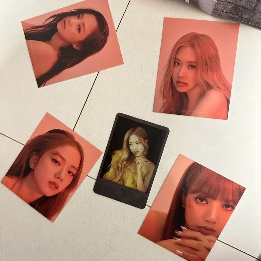 블랙핑크친필싸인 Kill This Love 앨범+로제포토카드