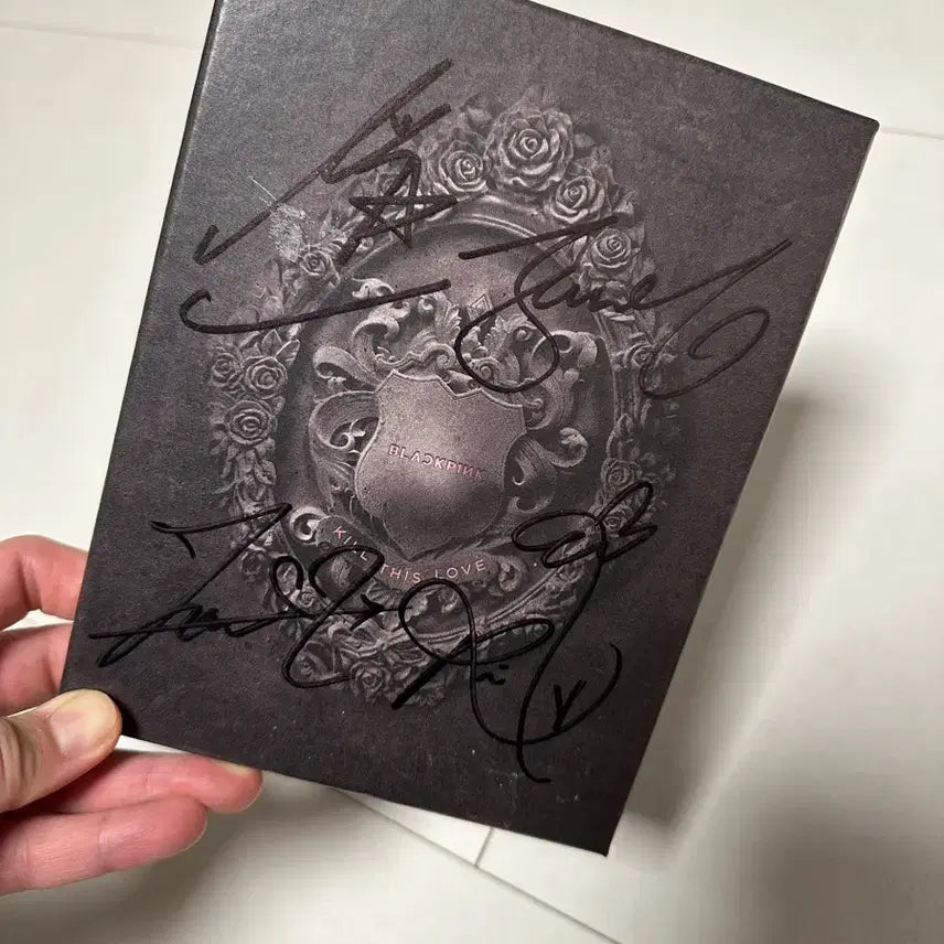 블랙핑크친필싸인 Kill This Love 앨범+로제포토카드