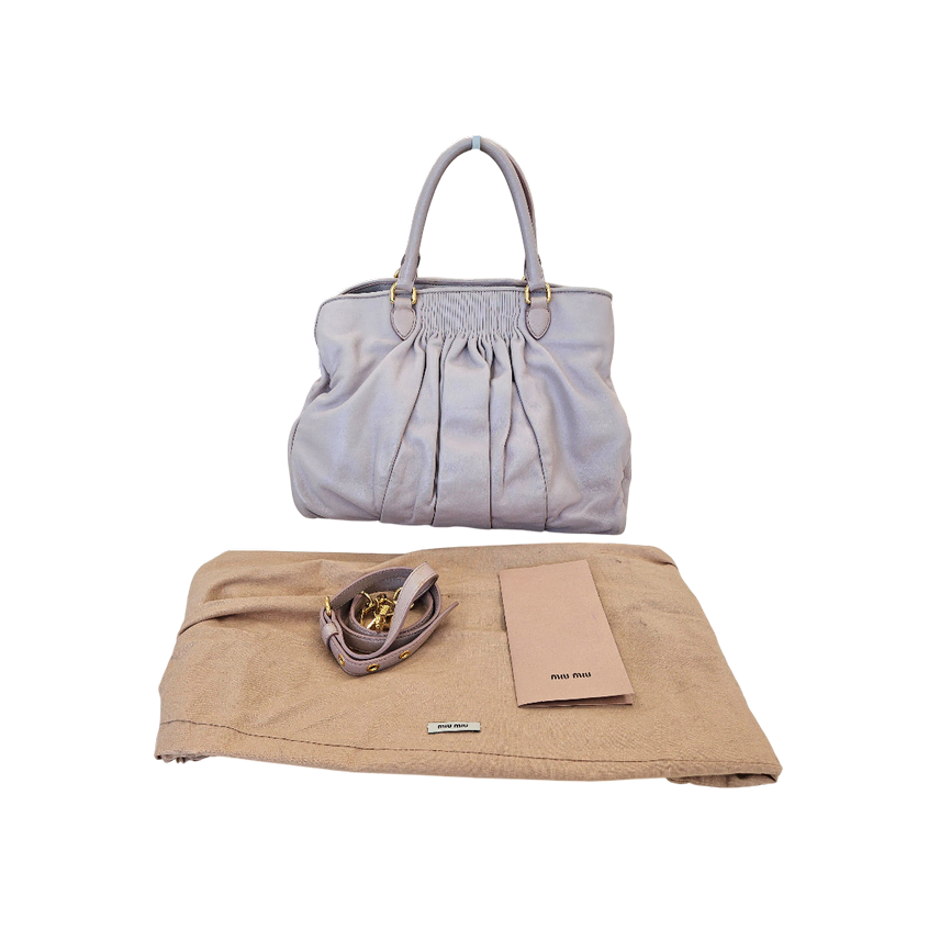 [BUNJANG] Miu Miu Tote Shoulder Bag / 미우미우 토트겸 숄더백