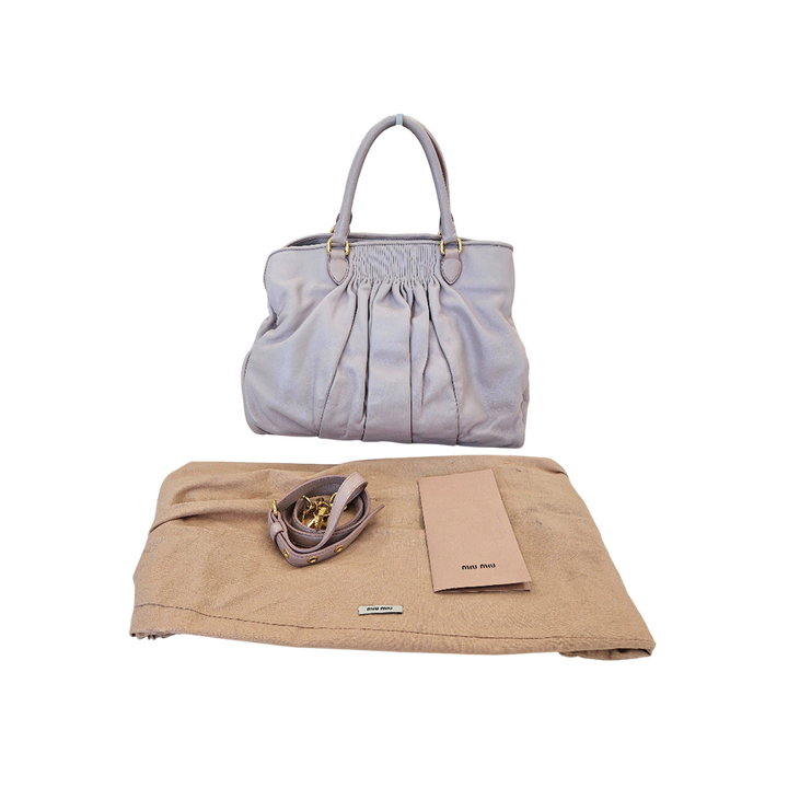 [BUNJANG] Miu Miu Tote Shoulder Bag / 미우미우 토트겸 숄더백