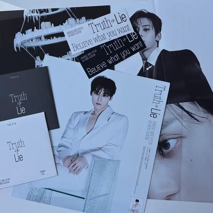 [SOLD OUT] 황민현 truth or lie 개봉 앨범