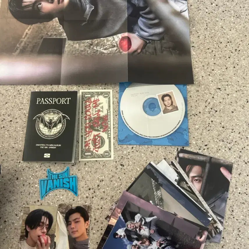 엔하이픈 앨범 THE SIN VANISH FUGITIVES 제이 버전