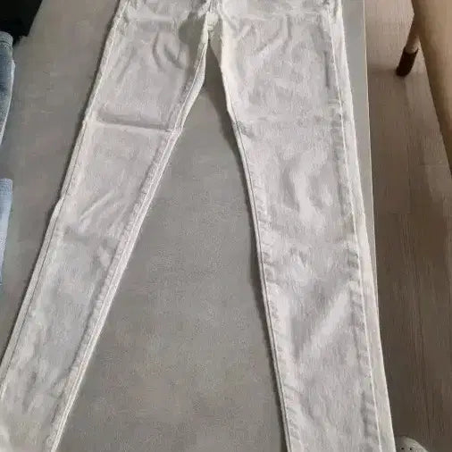 [BUNJANG] White Denim Skinny Jeans S / 화이트 데님 스키니진 S/실착 X